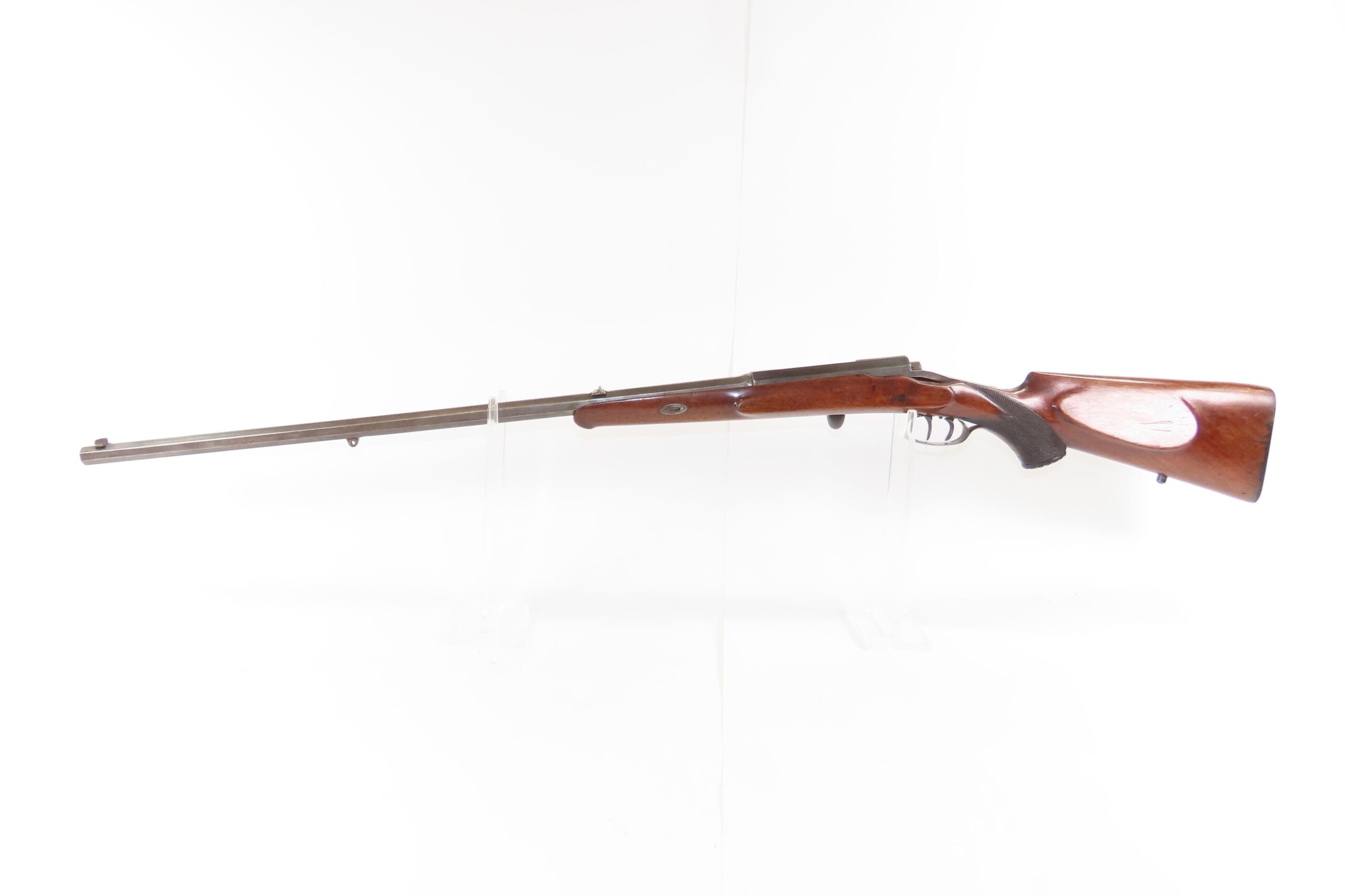 Rare Model 1871 MAUSER Pattern SPORTERIZED Single Shot DOUBLE TRIGGER Rifle First Rifle Manufactured by PAUL & WILHELM MAUSER - Image 14