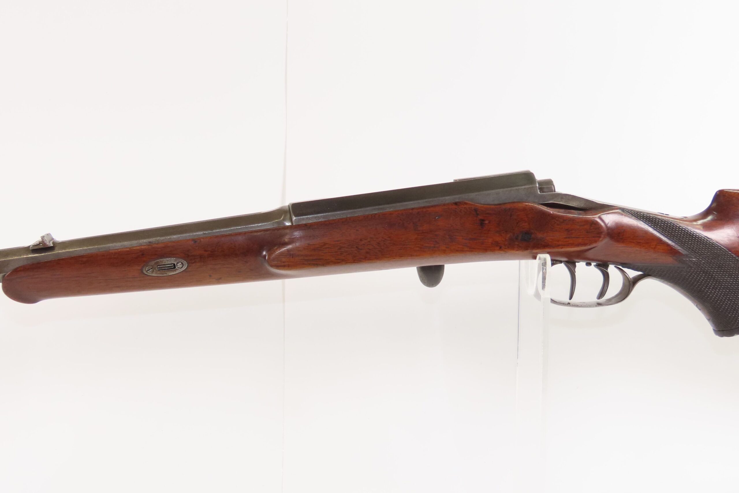 Rare Model 1871 MAUSER Pattern SPORTERIZED Single Shot DOUBLE TRIGGER Rifle First Rifle Manufactured by PAUL & WILHELM MAUSER - Image 16