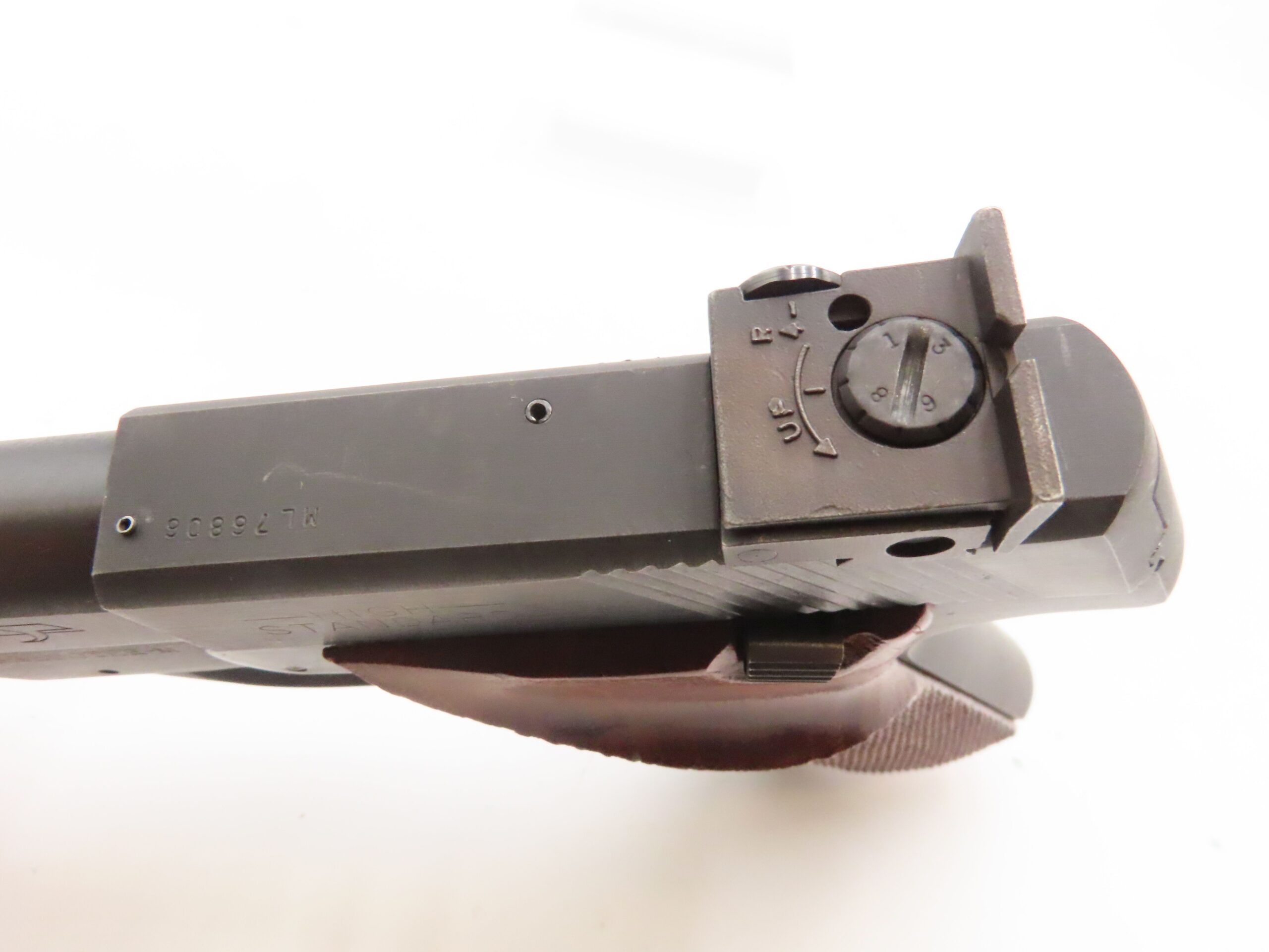 1980 mfr HIGH STANDARD “Sharpshooter-M” .22 RF Modern Target Pistol PLINKER With a Reputation for RELIABILITY and ACCURACY - Image 11