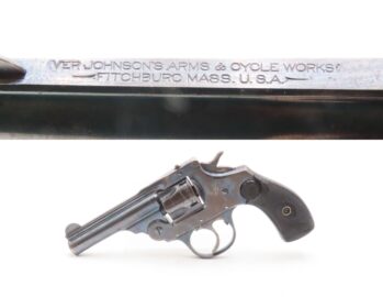 IVER JOHNSON Safety Automatic .32 S&W Revolver C&R ROARING TWENTIES Made Circa the Early 1900s in Fitchburg, Massachusetts