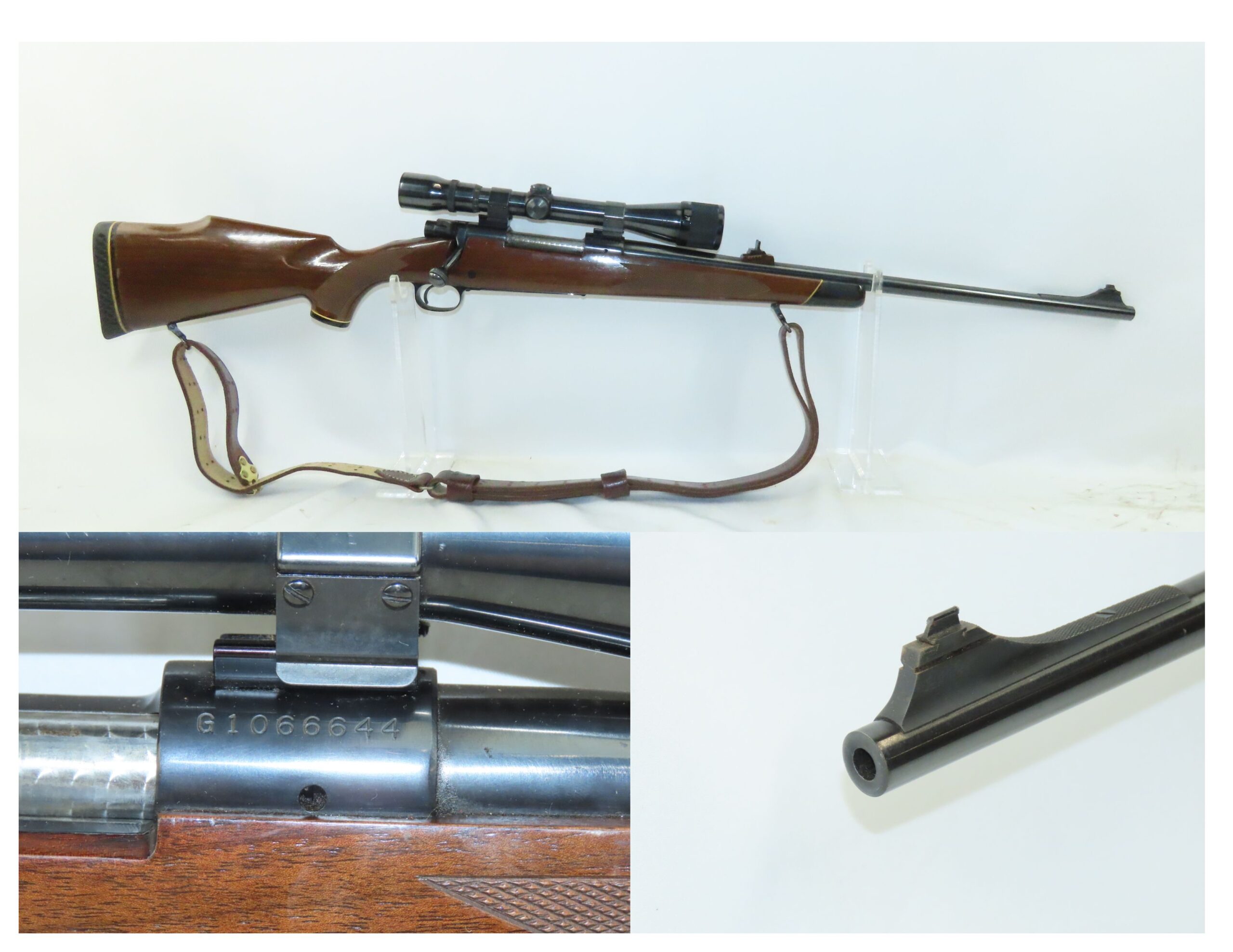 1972 mfg. WINCHESTER Model 70 .30-06 Bolt Action SPORTING Rifle w/SCOPE C&R