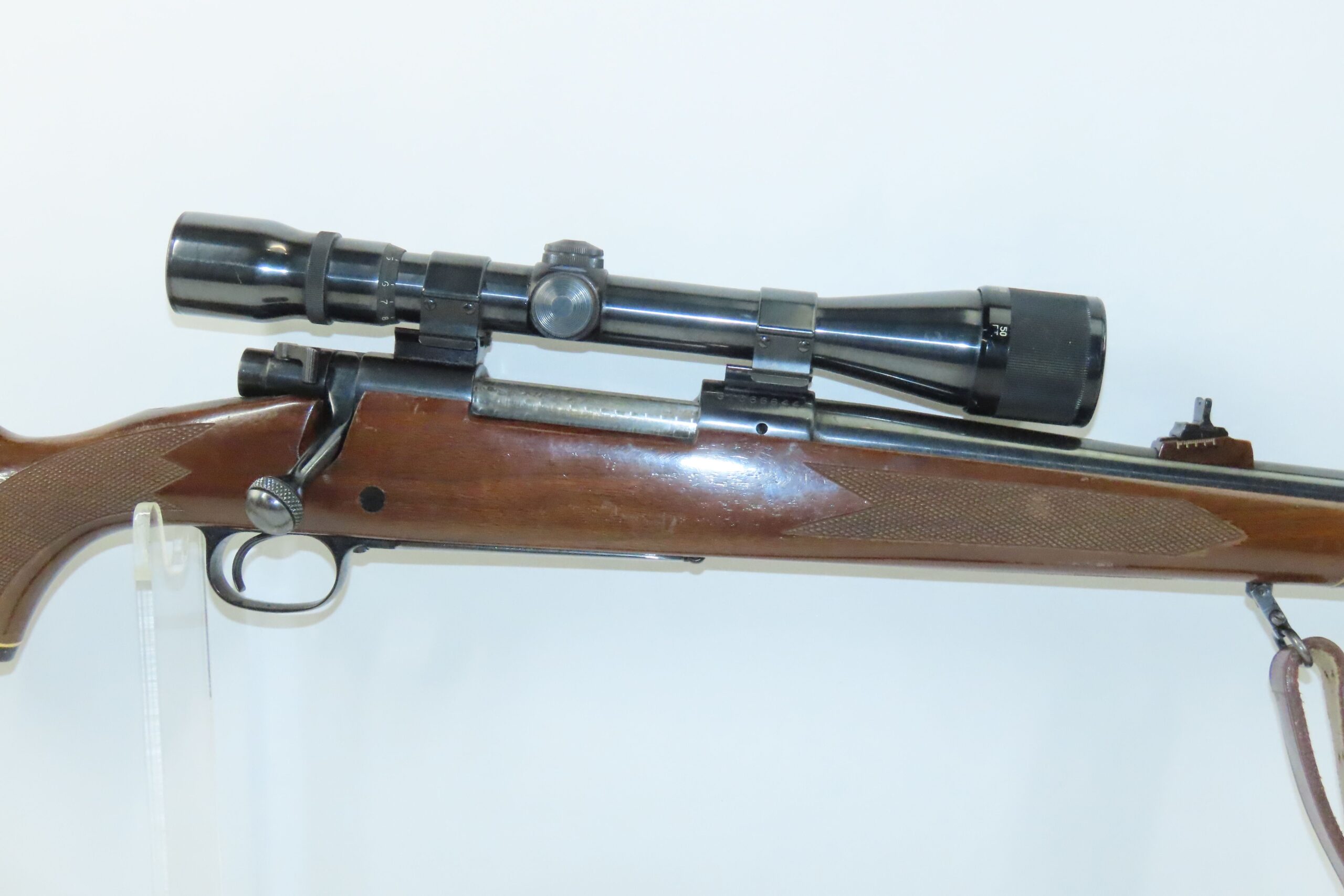 1972 mfg. WINCHESTER Model 70 .30-06 Bolt Action SPORTING Rifle w/SCOPE C&R - Image 5