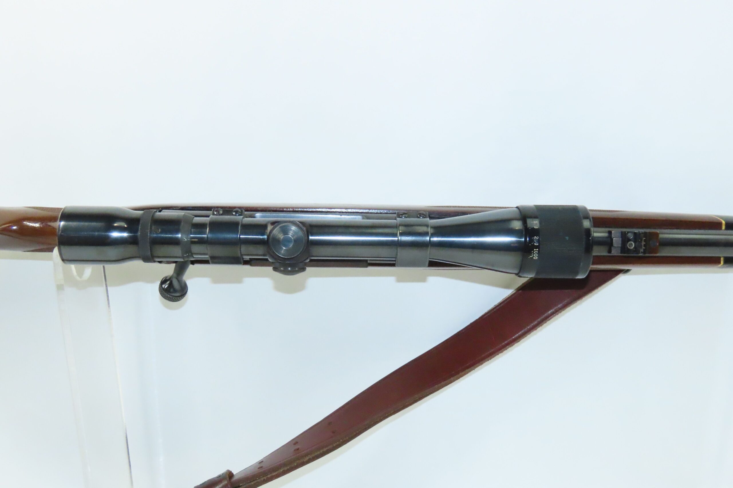 1972 mfg. WINCHESTER Model 70 .30-06 Bolt Action SPORTING Rifle w/SCOPE C&R - Image 11