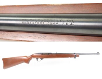 c1966 mfr. RUGER Model 10/22 .22 LR Rimfire SMALL GAME SPORTING Rifle C&R   Very Nice “PLINKER” with 10-ROUND ROTARY MAGAZINE
