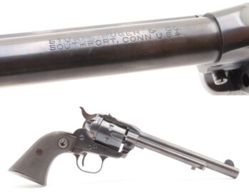 1959 RUGER SINGLE SIX Single Action THREE SCREW FRAME Revolver .22 WIN MAG Predecessor to the “NEW MODEL” Single Six