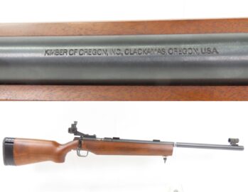 U.S. KIMBER M82 GOVERNMENT Bolt Action Single Shot MILITARY TRAINING Rifle VERY NICE with EXTRA PARTS for SIGHTS