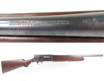 WWII U.S. ORDNANCE Marked WORLD WAR II Remington Arms Model 11 Shotgun C&R ANCHOR Marked U.S. MILITARY Semi-Automatic SHOTGUN