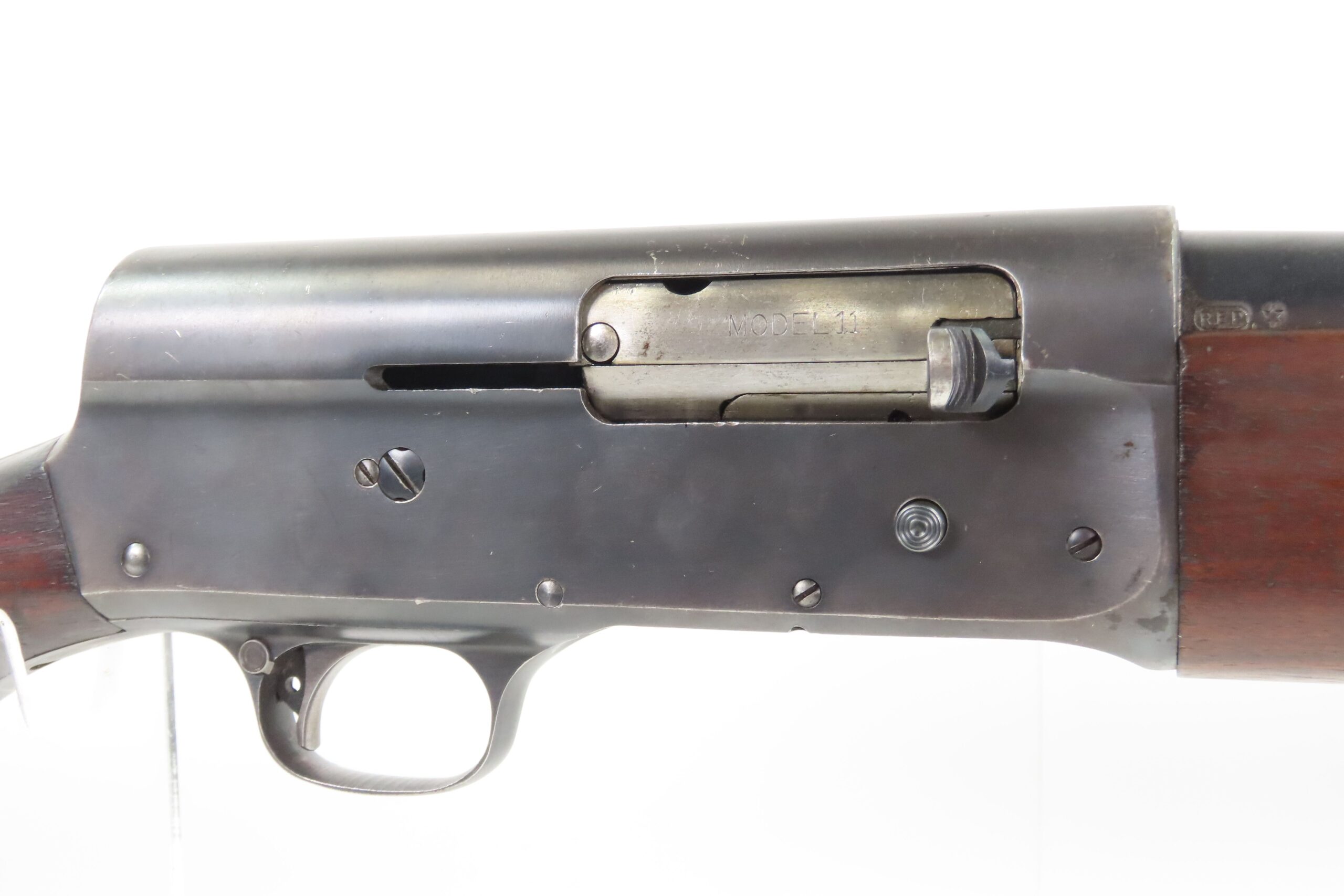 WWII U.S. ORDNANCE Marked WORLD WAR II Remington Arms Model 11 Shotgun C&R ANCHOR Marked U.S. MILITARY Semi-Automatic SHOTGUN - Image 7