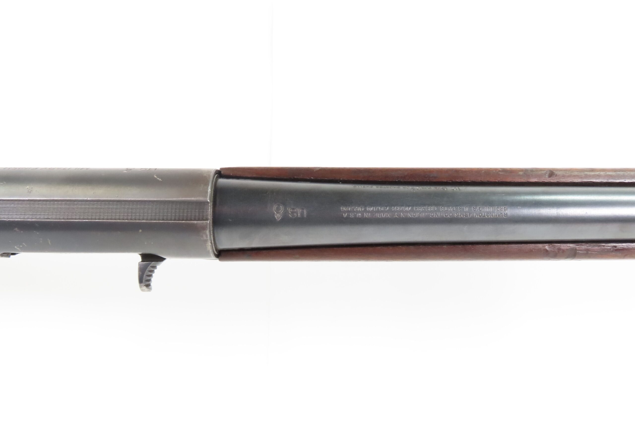 WWII U.S. ORDNANCE Marked WORLD WAR II Remington Arms Model 11 Shotgun C&R ANCHOR Marked U.S. MILITARY Semi-Automatic SHOTGUN - Image 12