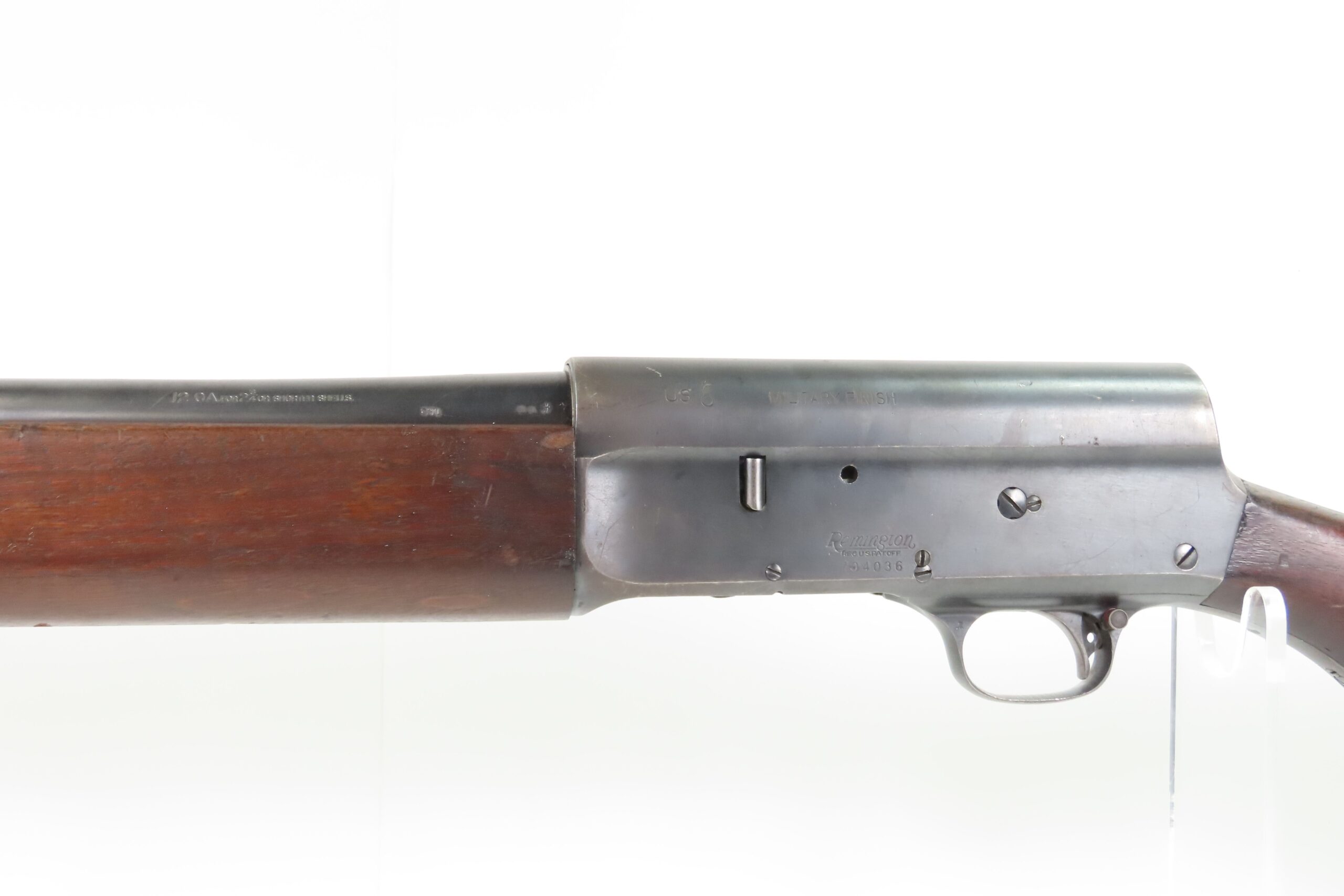 WWII U.S. ORDNANCE Marked WORLD WAR II Remington Arms Model 11 Shotgun C&R ANCHOR Marked U.S. MILITARY Semi-Automatic SHOTGUN - Image 18
