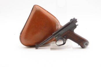 WWII Imperial JAPANESE Type 14 NAMBU Semi-Automatic C&R Pistol World War II Pacific Theater Sidearm!