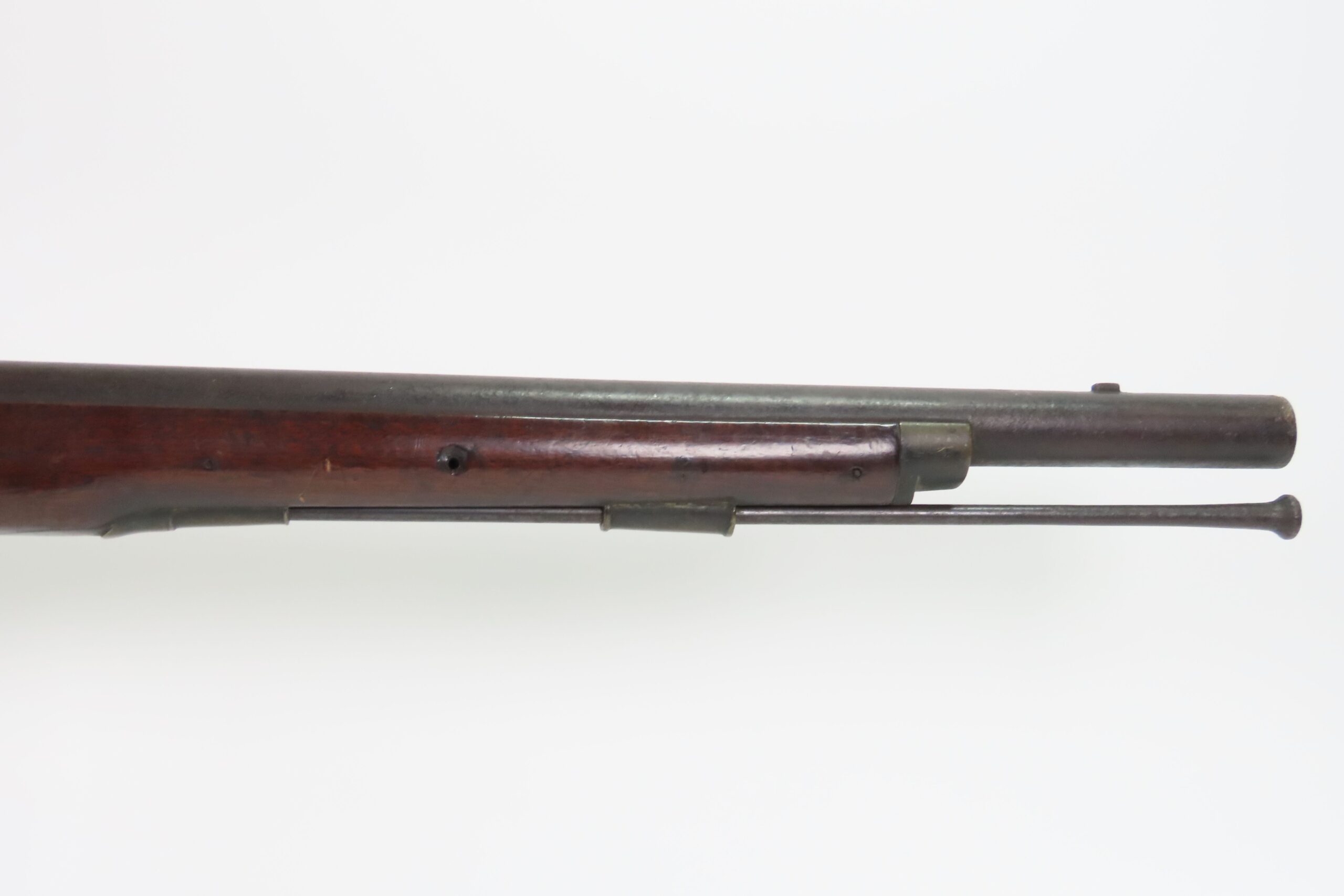British TOWER Marked Antique INDIA Pattern BROWN BESS .75 FLINTLOCK Carbine NAPOLEONIC WARS Era Musket with “GR” ROYAL CIPHER - Image 4