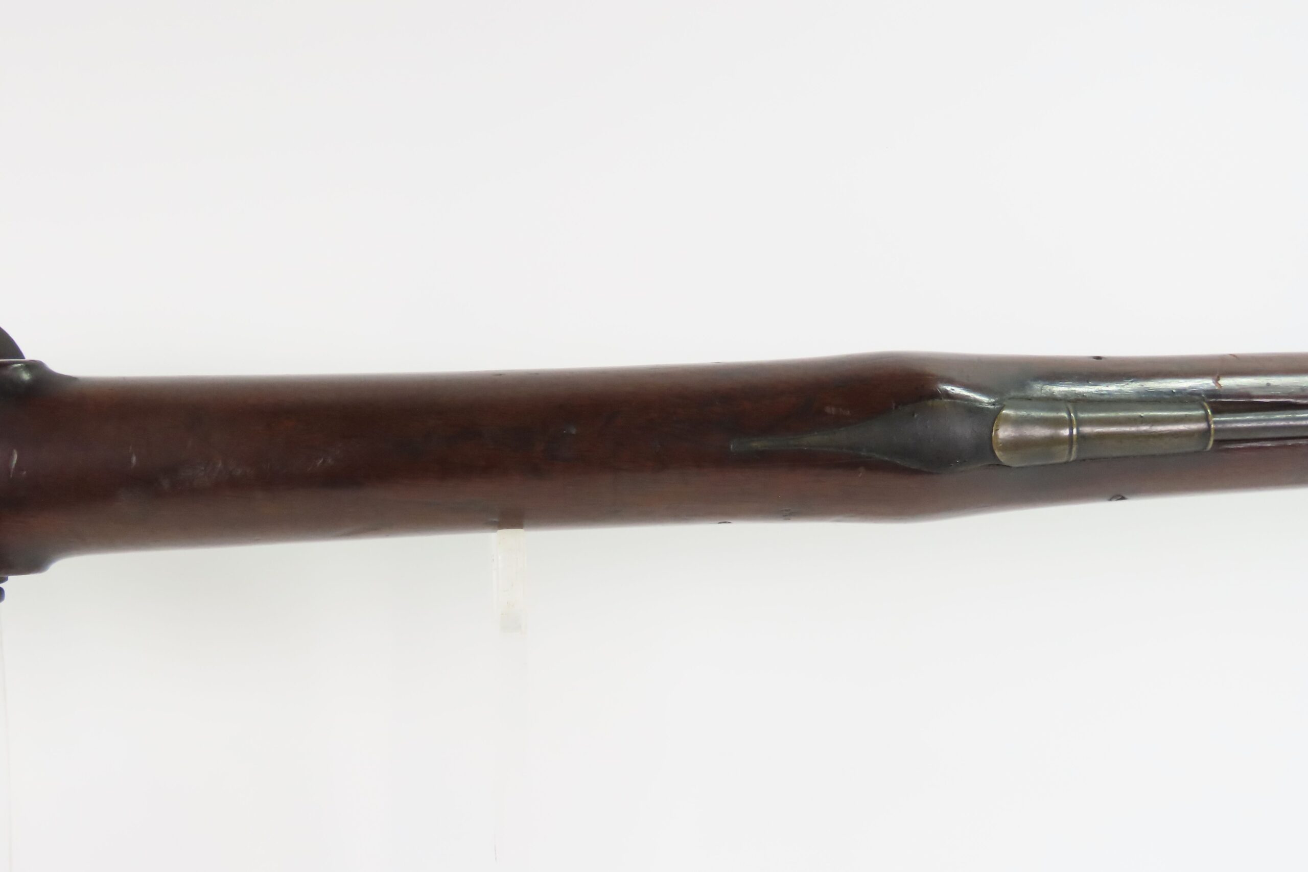 British TOWER Marked Antique INDIA Pattern BROWN BESS .75 FLINTLOCK Carbine NAPOLEONIC WARS Era Musket with “GR” ROYAL CIPHER - Image 9