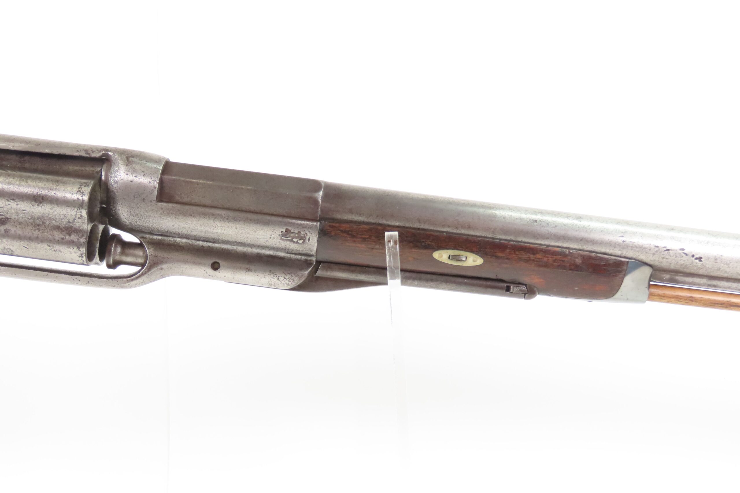 RARE c1861 Antique 10 GAUGE COLT Model 1855 Revolving SHOTGUN Civil War Era 1 of 550 “ROOT” Sidehammer Shotguns - Image 5