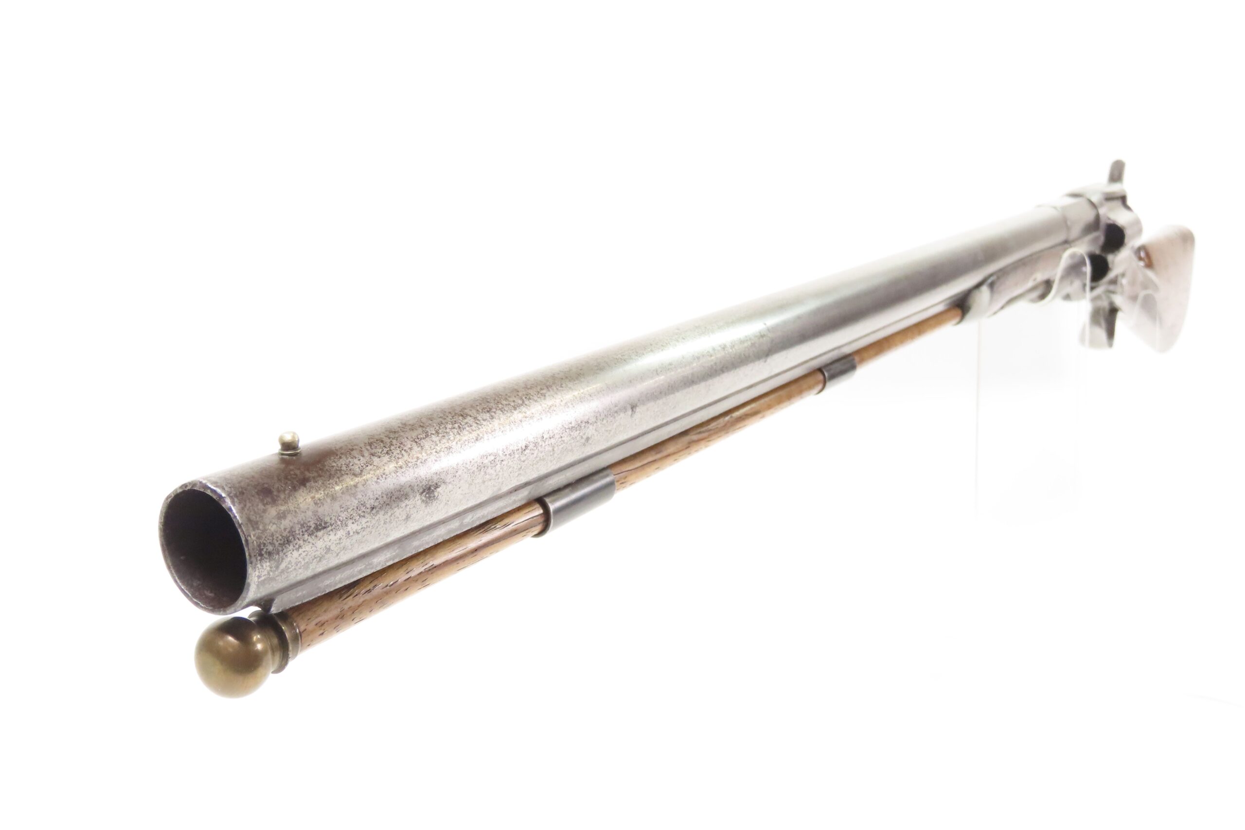 RARE c1861 Antique 10 GAUGE COLT Model 1855 Revolving SHOTGUN Civil War Era 1 of 550 “ROOT” Sidehammer Shotguns - Image 23
