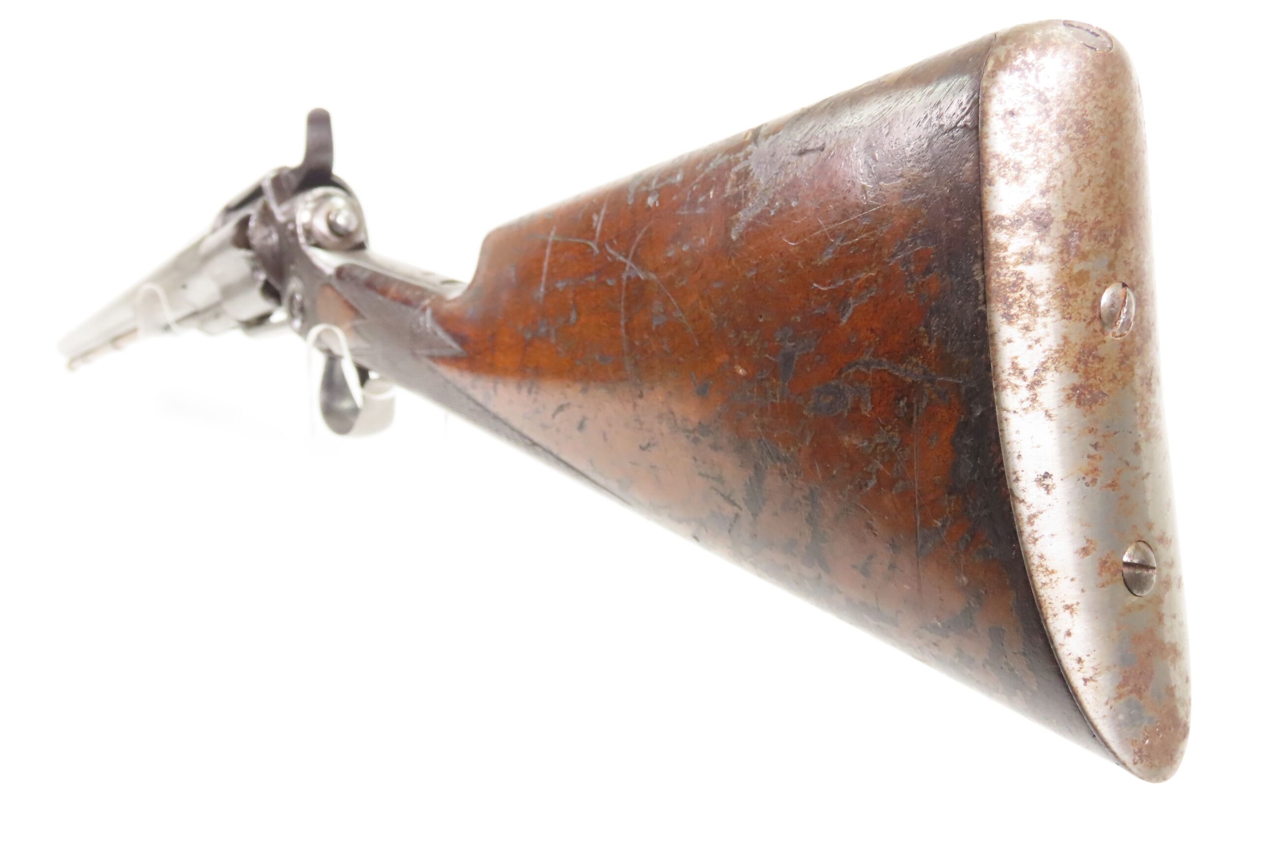 RARE c1861 Antique 10 GAUGE COLT Model 1855 Revolving SHOTGUN Civil War Era 1 of 550 “ROOT” Sidehammer Shotguns - Image 24