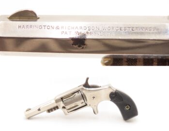 Antique HARRINGTON & RICHARDSON .32 Self Defense POCKET Revolver WILD WEST Hideout/Backup CONCEAL/CARRY Handgun