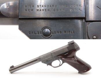 1953 HIGH STANDARD “Field King” .22 RF SEMI-AUTO Target Pistol C&R PLINKER With a Reputation for RELIABILITY and ACCURACY