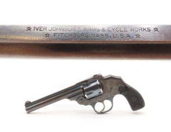IVER JOHNSON Safety Hammerless .32 DA SELF DEFENSE Revolver C&R ROARING 20s Early Fitchburg 20th Century CONCEAL/CARRY Handgun