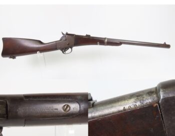 SCARCE Antique U.S. REMINGTON/SAVAGE ARMS Split Breech SADDLE RING Carbine With SIAMESE “CHAKRA” Marked on Top of Action
