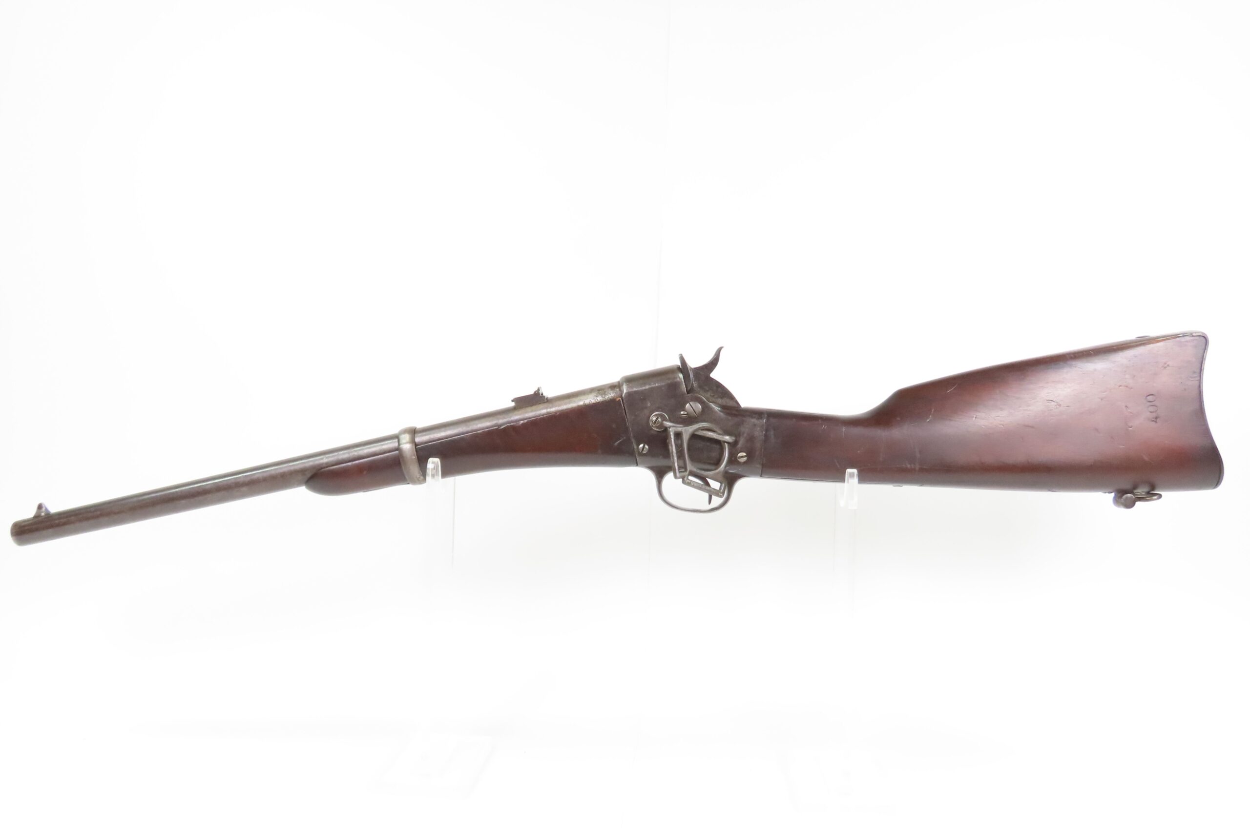 SCARCE Antique U.S. REMINGTON/SAVAGE ARMS Split Breech SADDLE RING Carbine With SIAMESE “CHAKRA” Marked on Top of Action - Image 16