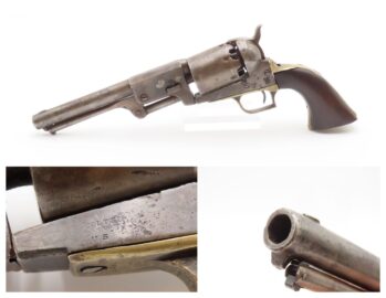 RARE Antique CIVIL WAR Era 2nd Model COLT DRAGOON .44 PERCUSSION Revolver One of 2,700; First Year Production, Made in 1850