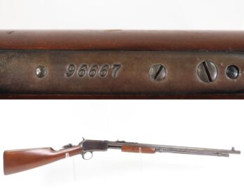 Early WINCHESTER .22 Short M1906 Slide Action TAKEDOWN Rifle C&R Made 1908  EARLY Standard and Iconic Model 1906 in .22 Short