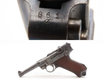 WORLD WAR I 1915 Dated DWM Imperial German LUGER P.08 MILITARY Pistol C&R “GREAT WAR” Dated 9mm SEMI-AUTOMATIC Sidearm