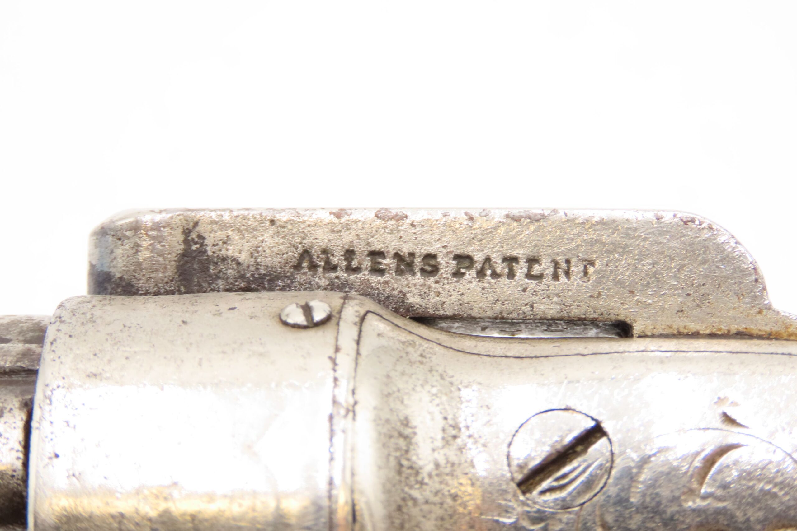 ENGRAVED Antique ALLEN & THURBER .31 Bar Hammer NORWICH Pepperbox BELLY GUN First American Double Action Revolving Pistol - Image 7