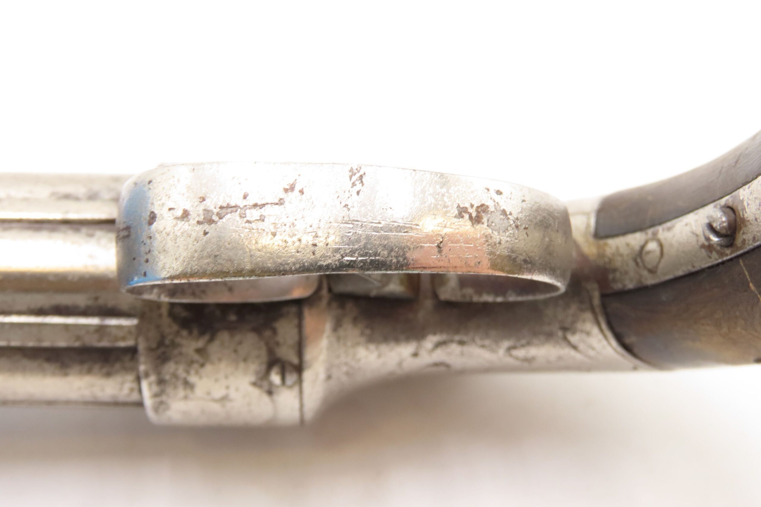 ENGRAVED Antique ALLEN & THURBER .31 Bar Hammer NORWICH Pepperbox BELLY GUN First American Double Action Revolving Pistol - Image 14