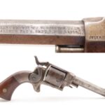 CIVIL WAR Era 1859-1862 Scarce ALLEN & WHEELOCK Sidehammer .32 RF Revolver  1 of around 1,500 Self Defense BACKUP Revolvers