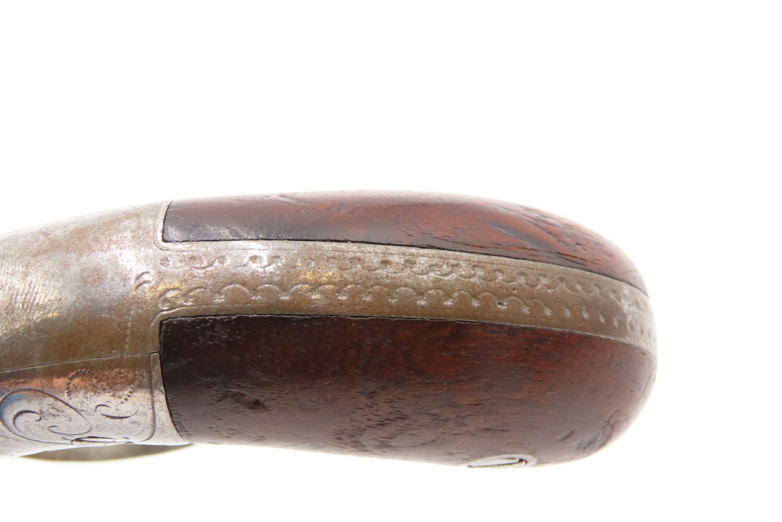 CIVIL WAR Era Antique ALLEN & WHEELOCK .31 PERCUSSION Pepperbox GOLD RUSH ENGRAVED 6-Shot Pepperbox RIVERBOAT GAMBLER - Image 7