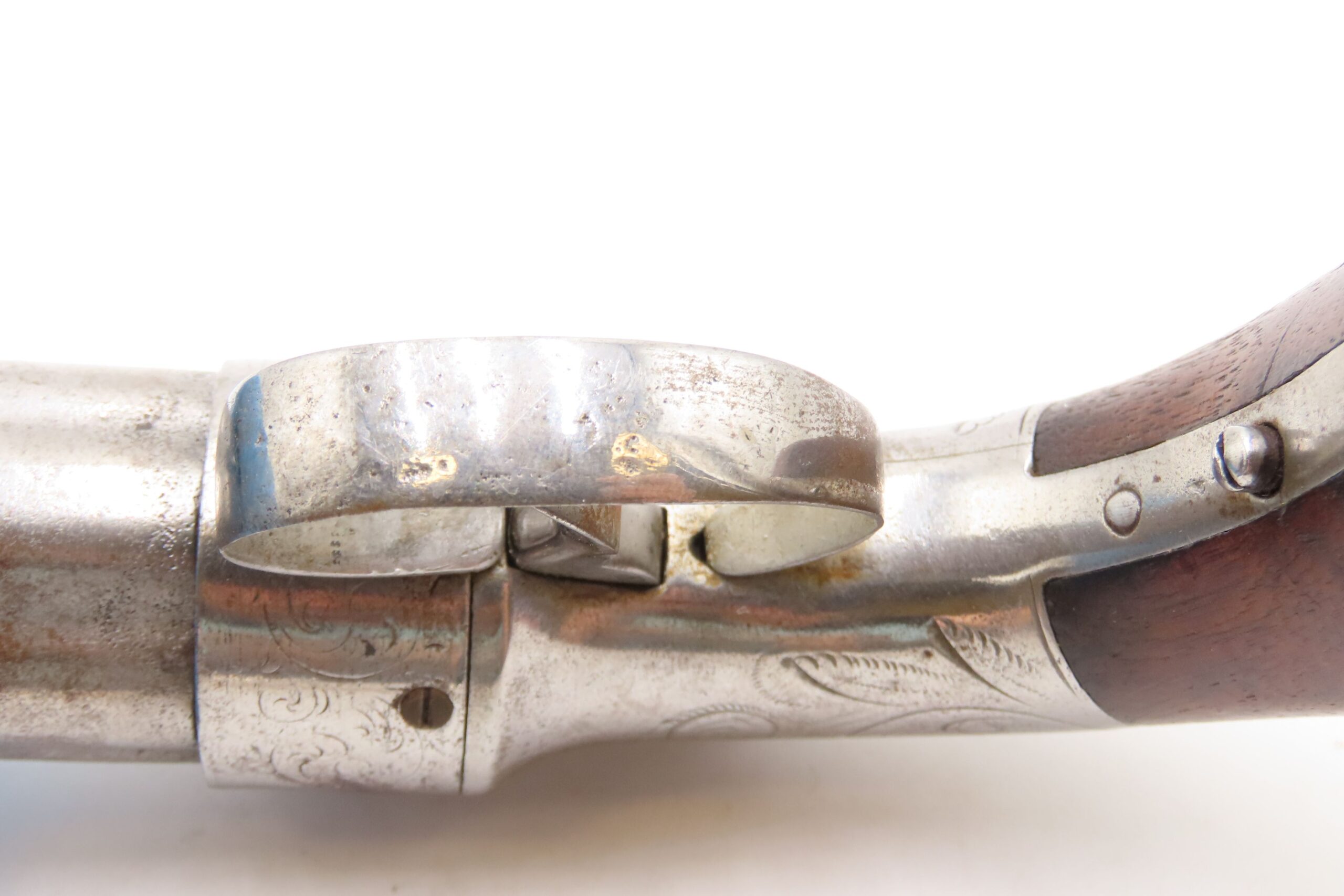 CIVIL WAR Era Antique ALLEN & WHEELOCK .31 PERCUSSION Pepperbox GOLD RUSH ENGRAVED 6-Shot Pepperbox RIVERBOAT GAMBLER - Image 14