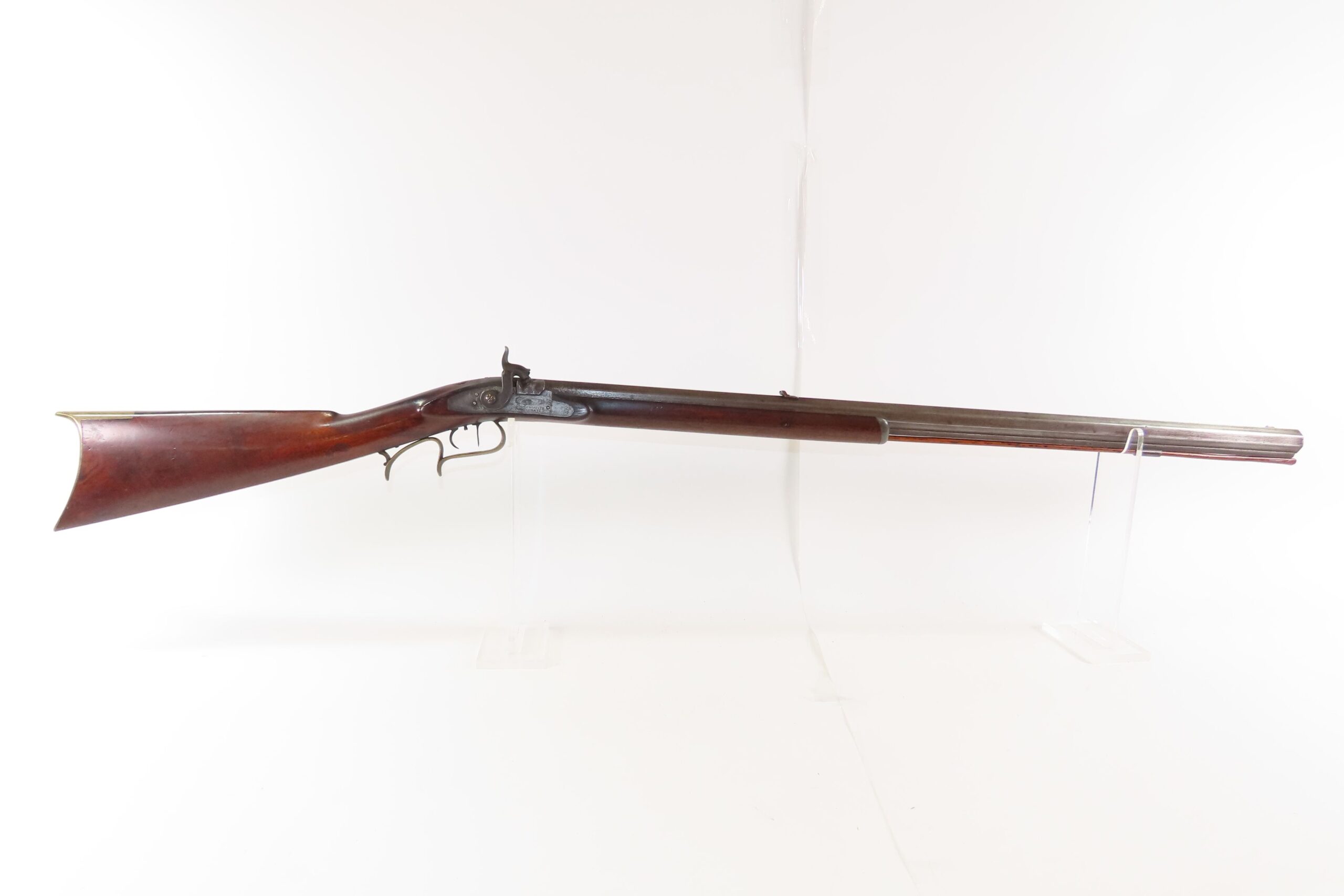 Mid-1800s Antique AMERICAN “JOHN GRIFFITH” HOMESTEAD/HUNTING Cinci. OHIO CIVIL WAR Era GAME GETTING .54 Caliber Longarm - Image 3