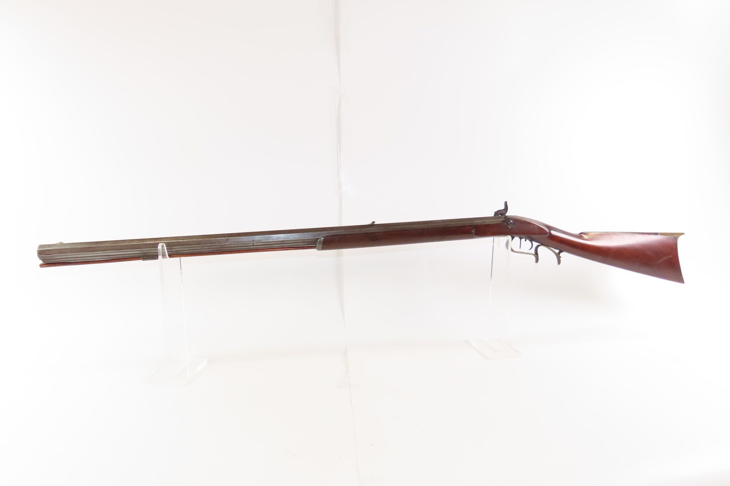 Mid-1800s Antique AMERICAN “JOHN GRIFFITH” HOMESTEAD/HUNTING Cinci. OHIO CIVIL WAR Era GAME GETTING .54 Caliber Longarm - Image 15