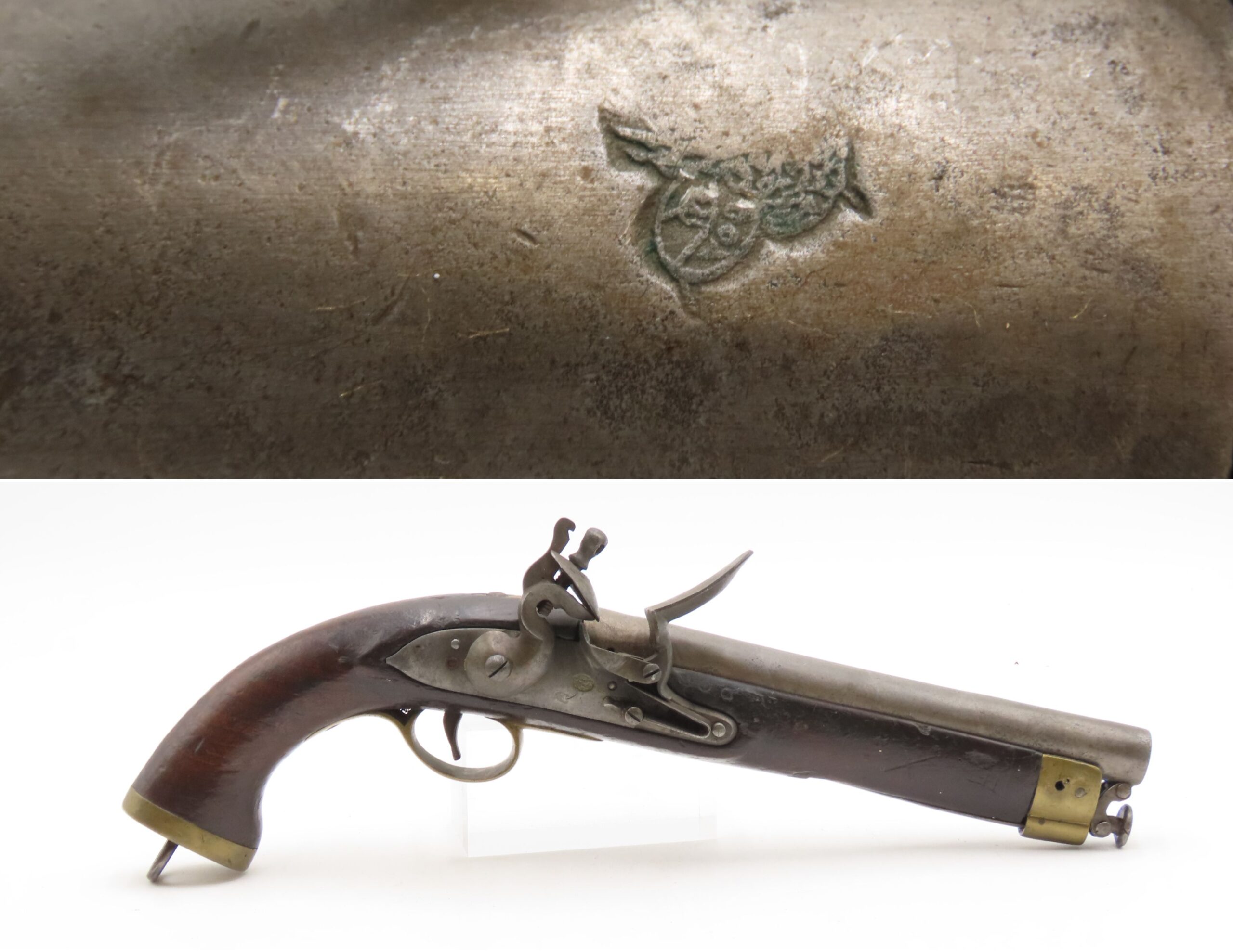 Antique ARABIC Marked EAST INDIA COMPANY NEW LAND Pattern FLINTLOCK 1800s With Sunken GILT FILLED ARABIC PROOF on the Lock