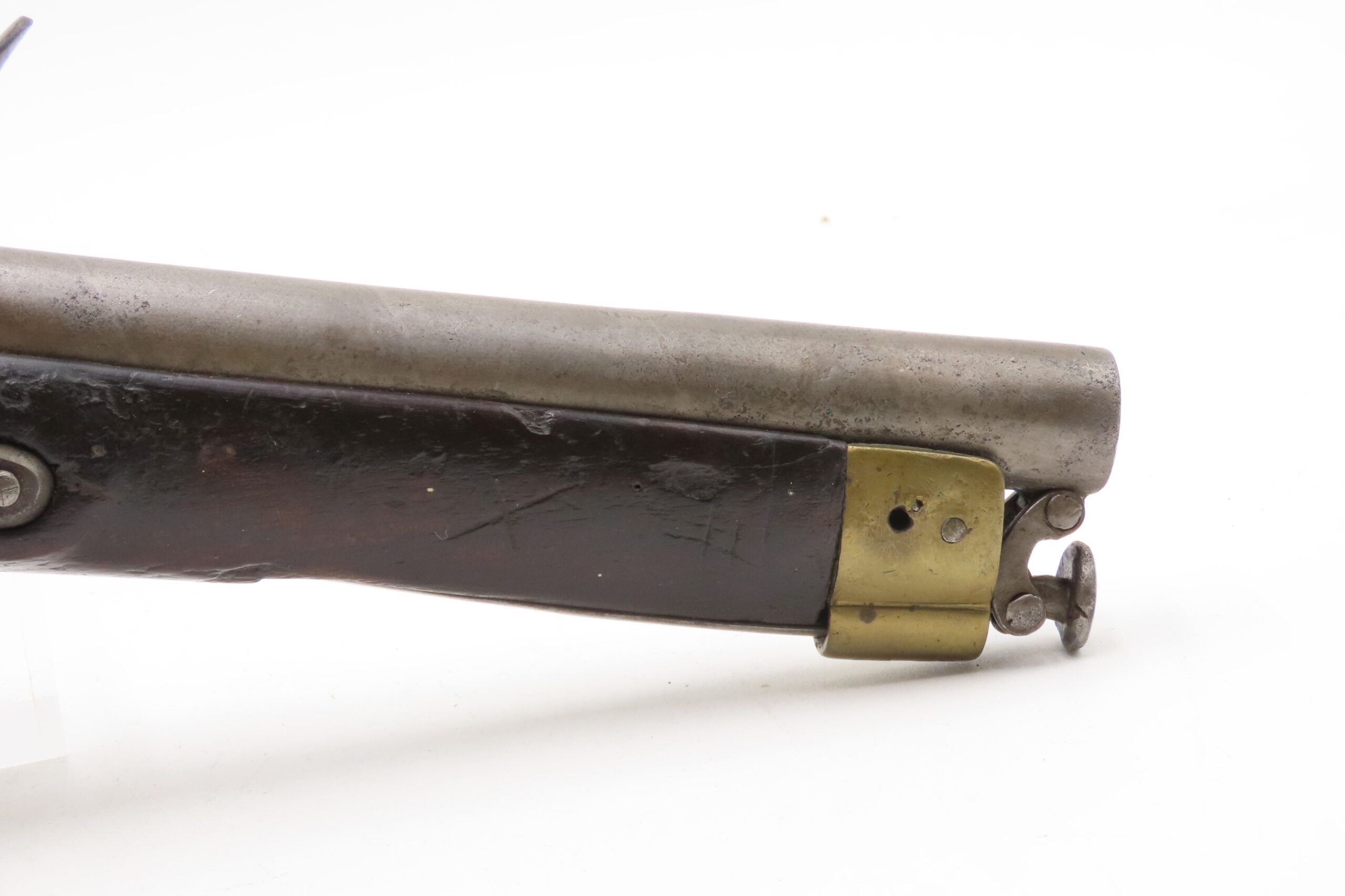 Antique ARABIC Marked EAST INDIA COMPANY NEW LAND Pattern FLINTLOCK 1800s With Sunken GILT FILLED ARABIC PROOF on the Lock - Image 6