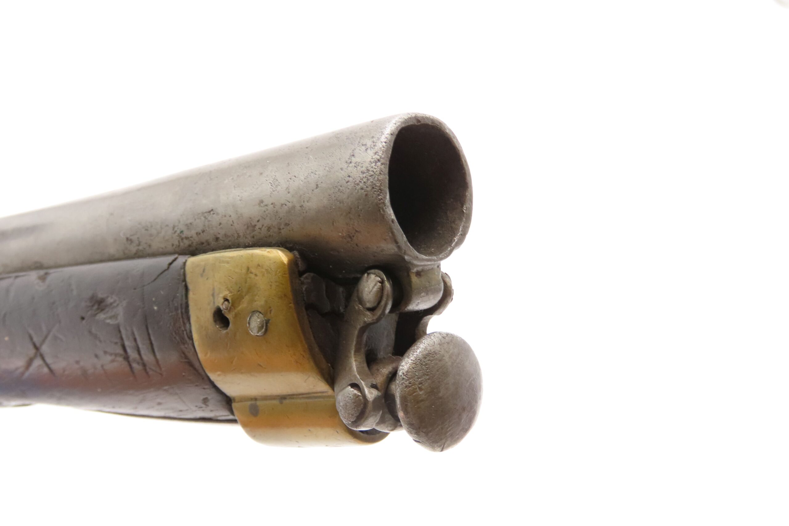 Antique ARABIC Marked EAST INDIA COMPANY NEW LAND Pattern FLINTLOCK 1800s With Sunken GILT FILLED ARABIC PROOF on the Lock - Image 8