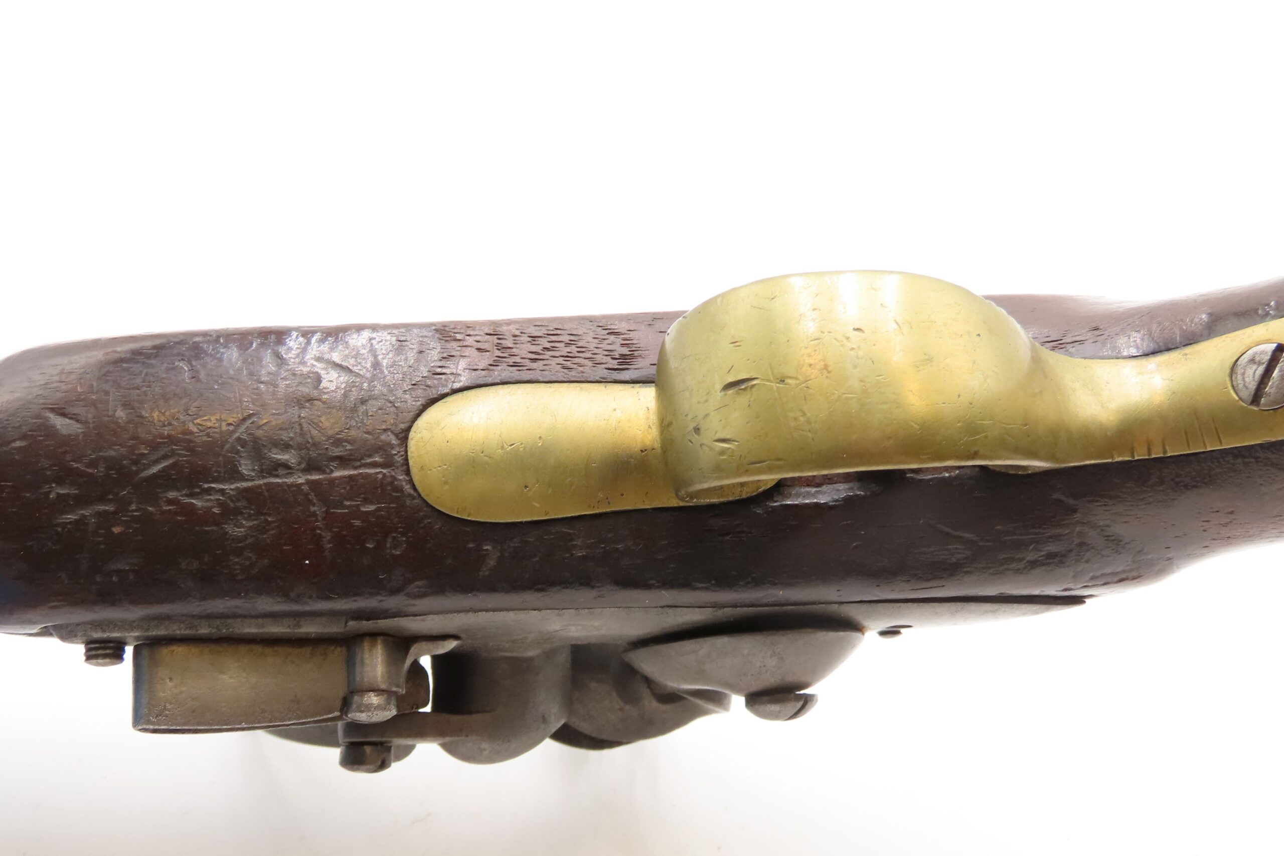 Antique ARABIC Marked EAST INDIA COMPANY NEW LAND Pattern FLINTLOCK 1800s With Sunken GILT FILLED ARABIC PROOF on the Lock - Image 10