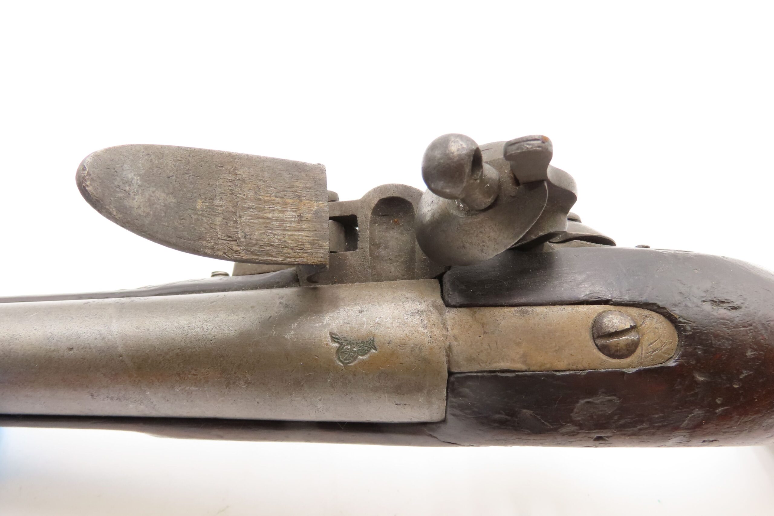 Antique ARABIC Marked EAST INDIA COMPANY NEW LAND Pattern FLINTLOCK 1800s With Sunken GILT FILLED ARABIC PROOF on the Lock - Image 13