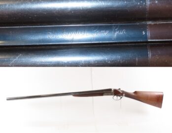 Engraved Spanish ARAMBERRI Double Barrel SxS SPORTING/HUNTING Shotgun C&R “THE ENGLISH GAME GUN” Boxlock GAME GETTING Shotgun