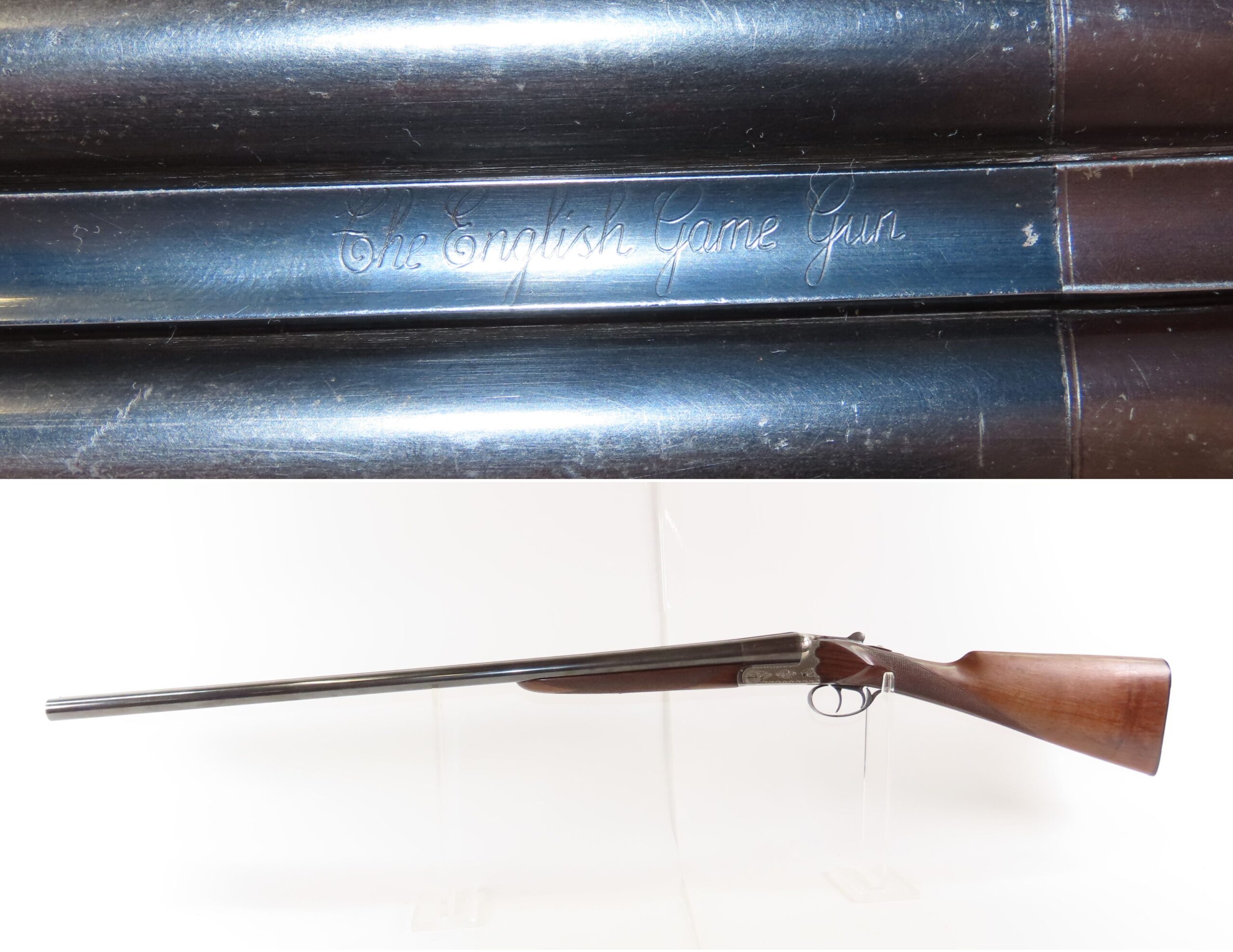 Engraved Spanish ARAMBERRI Double Barrel SxS SPORTING/HUNTING Shotgun C&R “THE ENGLISH GAME GUN” Boxlock GAME GETTING Shotgun
