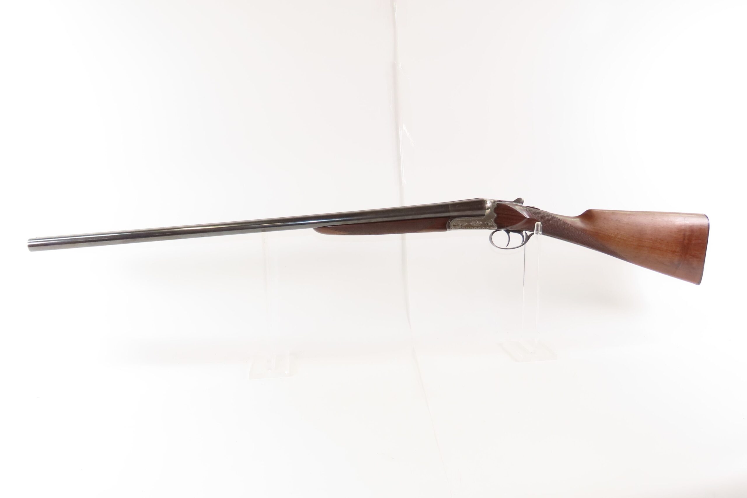Engraved Spanish ARAMBERRI Double Barrel SxS SPORTING/HUNTING Shotgun C&R “THE ENGLISH GAME GUN” Boxlock GAME GETTING Shotgun - Image 3
