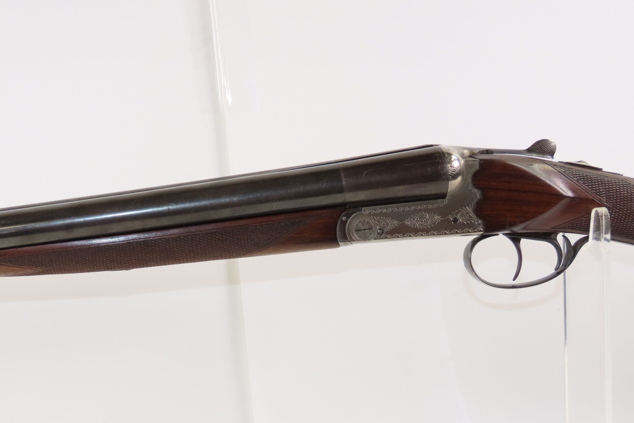 Engraved Spanish ARAMBERRI Double Barrel SxS SPORTING/HUNTING Shotgun C&R “THE ENGLISH GAME GUN” Boxlock GAME GETTING Shotgun - Image 5