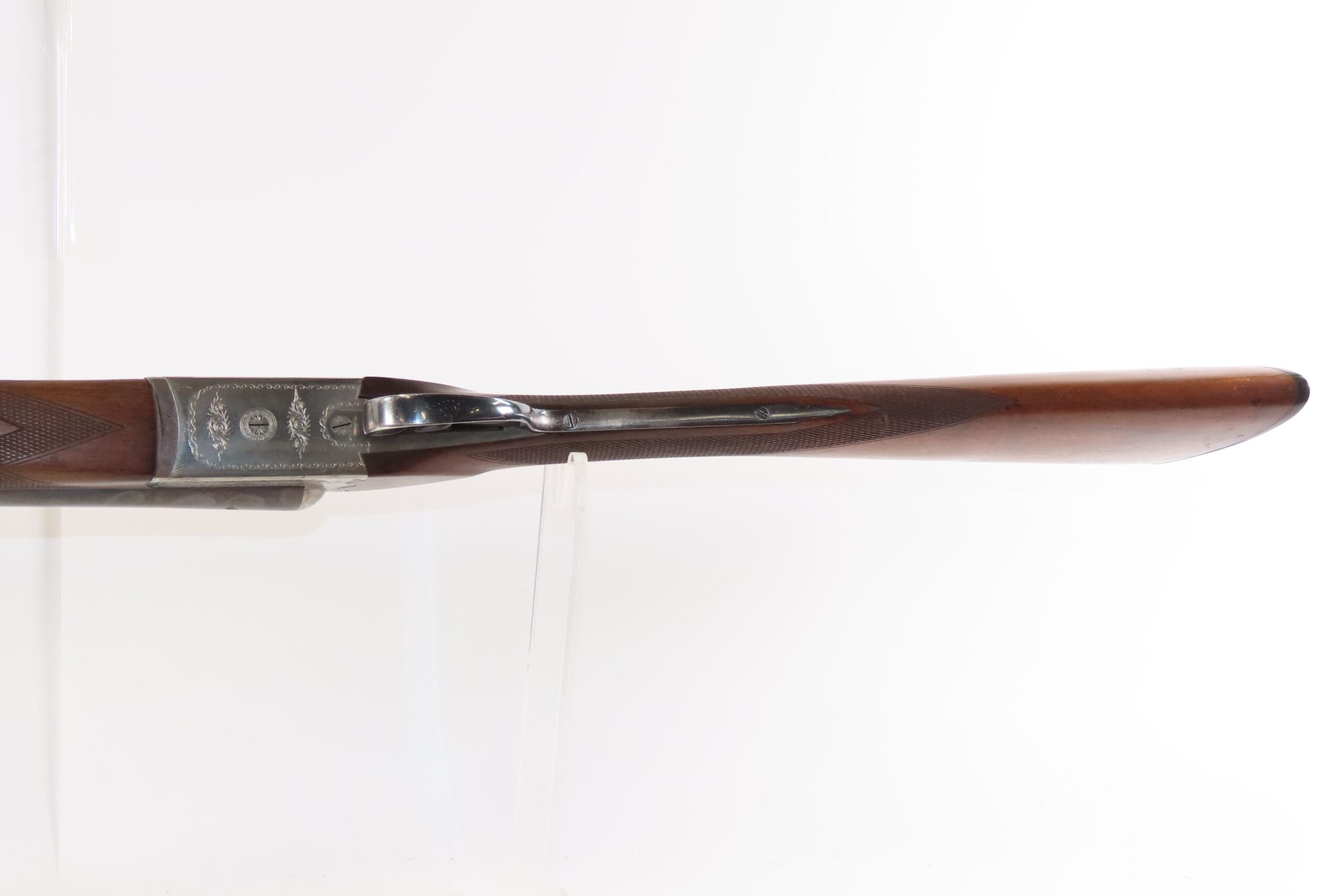 Engraved Spanish ARAMBERRI Double Barrel SxS SPORTING/HUNTING Shotgun C&R “THE ENGLISH GAME GUN” Boxlock GAME GETTING Shotgun - Image 9