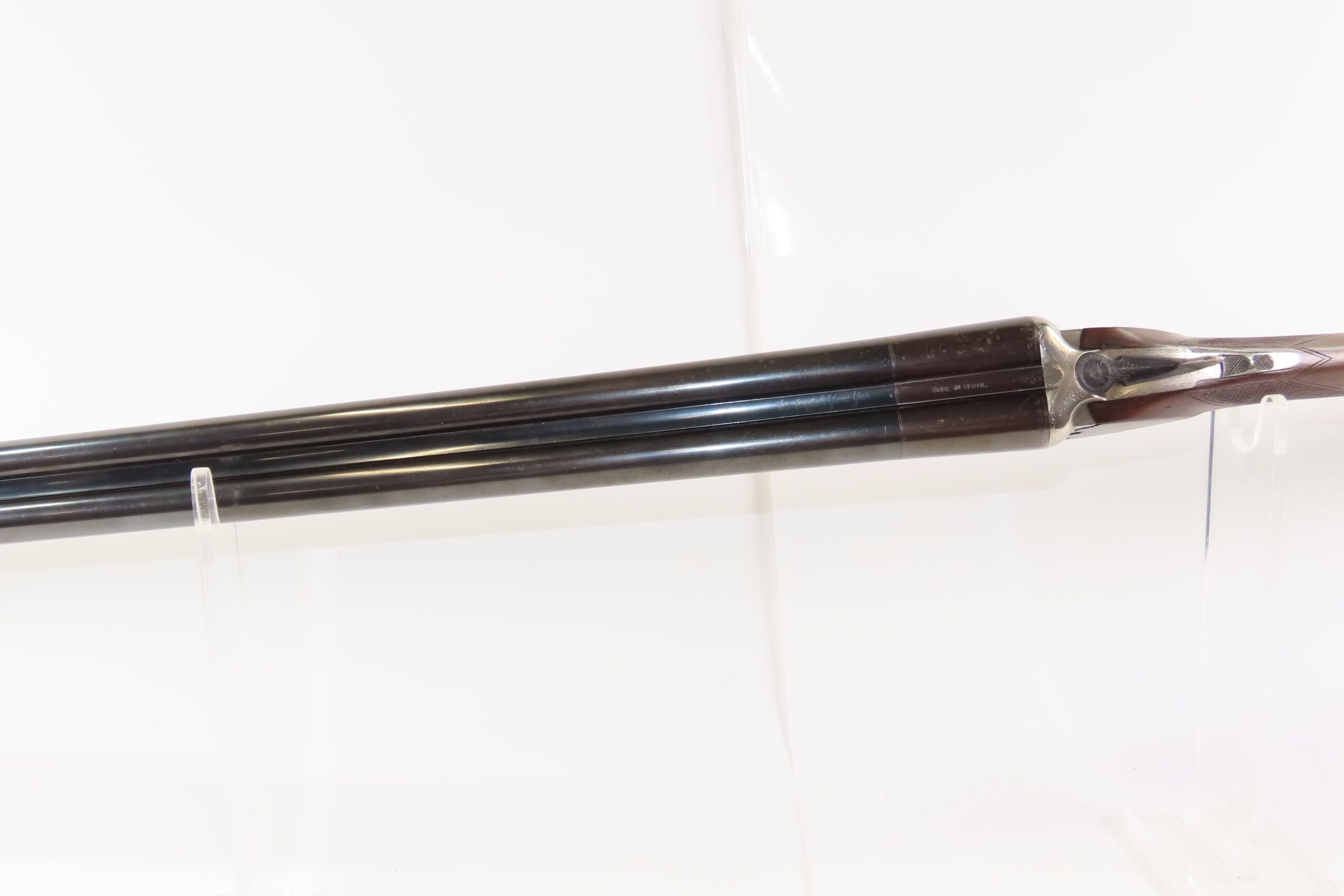 Engraved Spanish ARAMBERRI Double Barrel SxS SPORTING/HUNTING Shotgun C&R “THE ENGLISH GAME GUN” Boxlock GAME GETTING Shotgun - Image 14