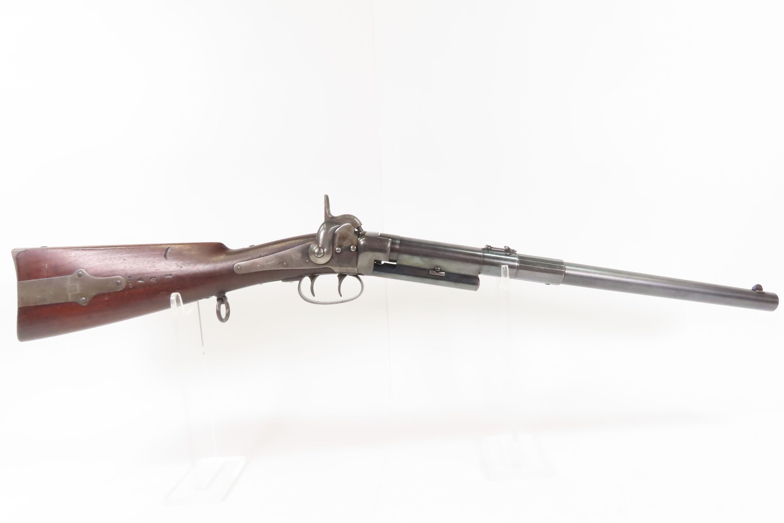 SCARCE MASS. ARMS British Contract GREENE PATENT Breech Loading CARBINE 1 of 2000 Made for British Use in the CRIMEAN WAR! - Image 3