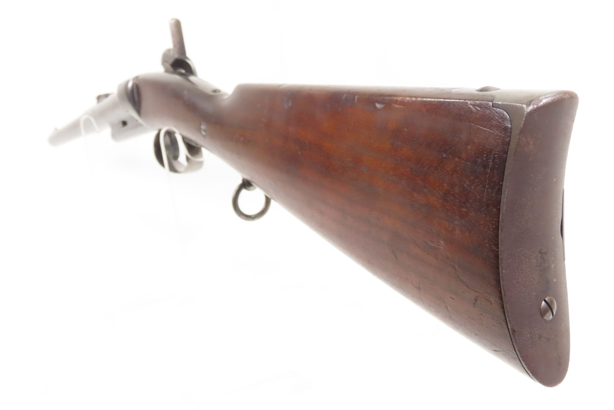SCARCE MASS. ARMS British Contract GREENE PATENT Breech Loading CARBINE 1 of 2000 Made for British Use in the CRIMEAN WAR! - Image 27