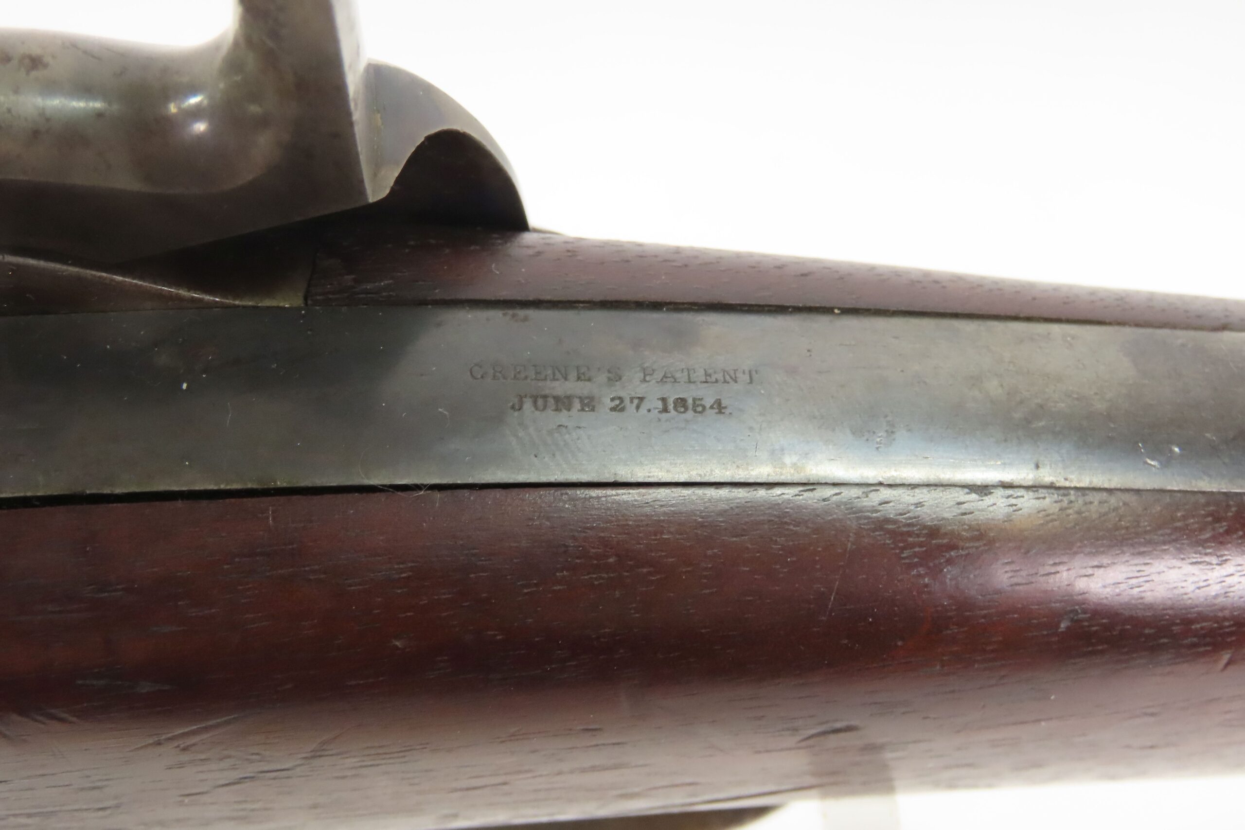 SCARCE MASS. ARMS British Contract GREENE PATENT Breech Loading CARBINE 1 of 2000 Made for British Use in the CRIMEAN WAR! - Image 18