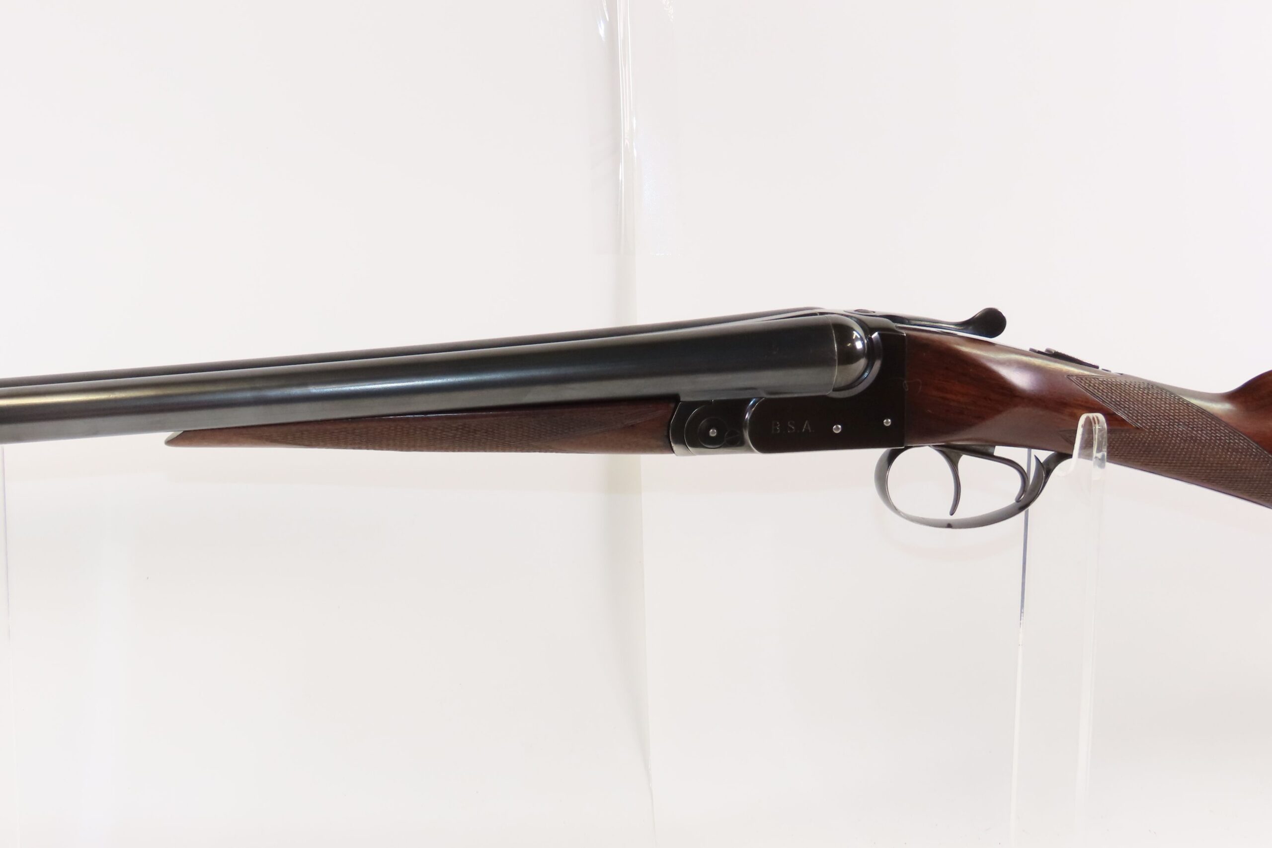 BRITISH B.S.A. Double Barrel 12 g. Hammerless HUNTING/SPORTING Shotgun C&R SIDE x SIDE GAME GETTING Shotgun - Image 5